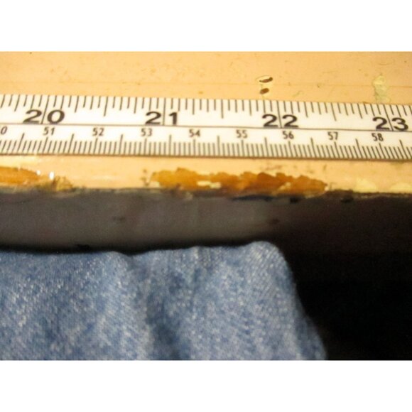 2XL Vintage Women's Denim Top Studded Rhinestone 1990's Mom Jacket USA MADE XXL - Picture 9 of 9